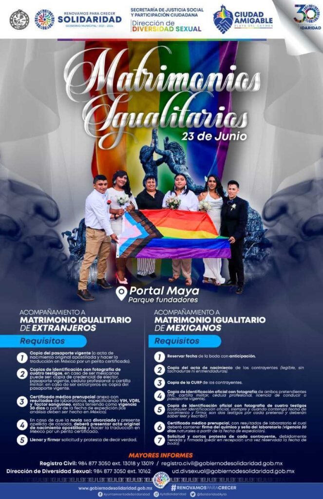 Aprobados beneficios fiscales para la comunidad LGBTTTIQ en Solidaridad 1