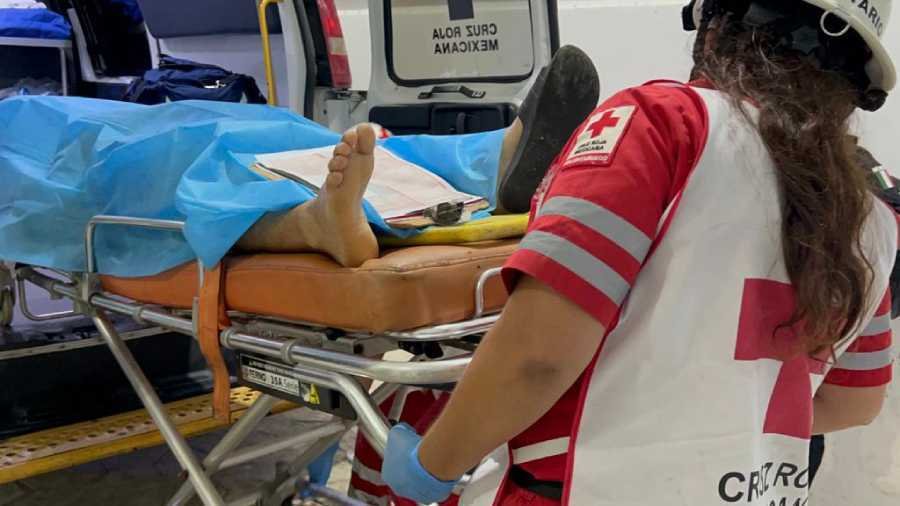 Ataque armado deja a motociclista herido en la colonia Cuna Maya de Cancun 1