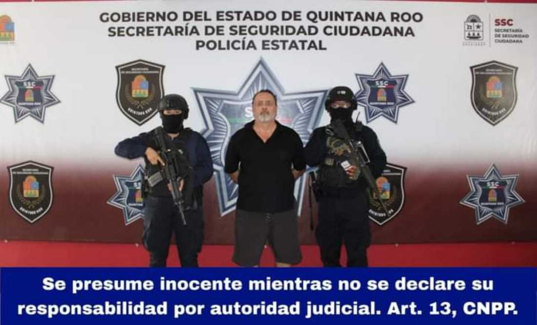 Atrapado en Cancún: Arrestan a conductor de camioneta robada