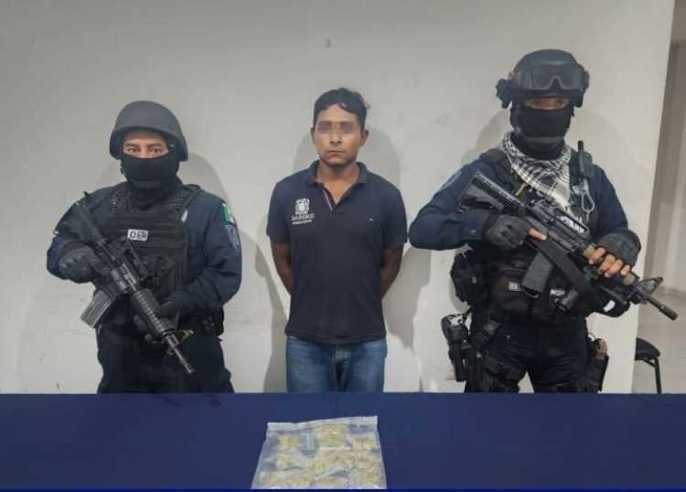 Capturados dos traficantes vinculados a crimenes en Tulum 1