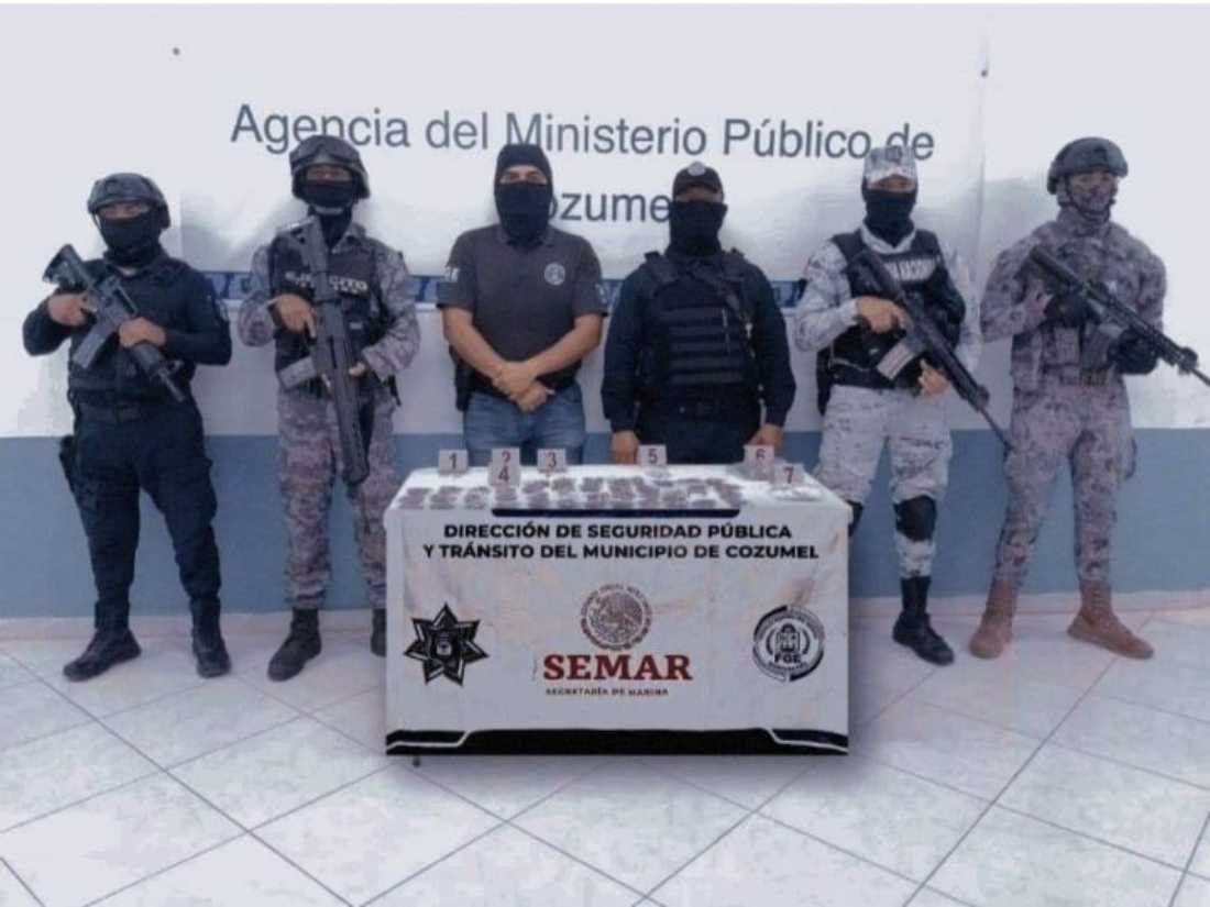 Cateo en Colonos Cuzamil: Cinco arrestados por tráfico de drogas en importante operativo policial