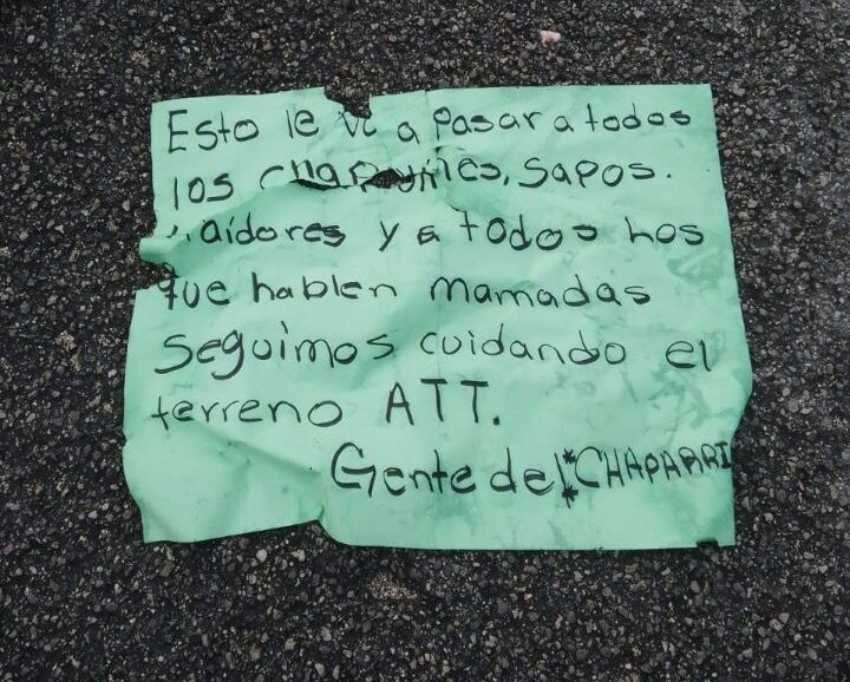 Descubren cuerpo sin vida con mensaje vinculado al narcotrafico en Valladolid Nuevo 1
