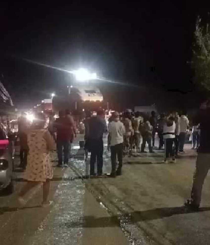 Detenidos cuatro individuos por bloqueo de carretera en Playa del Carmen 1