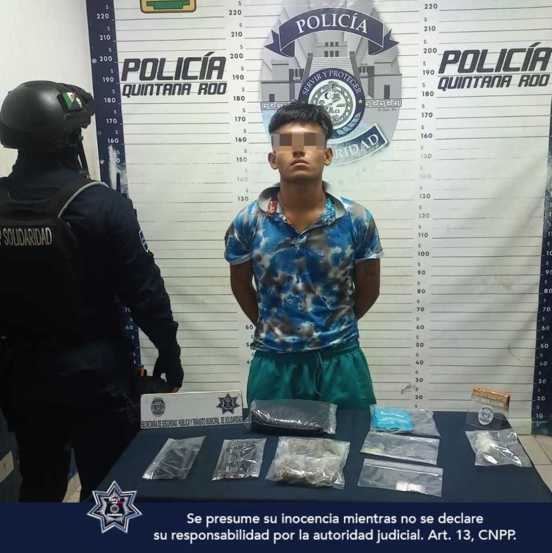 Detenidos en Playa del Carmen por posesión de drogas
