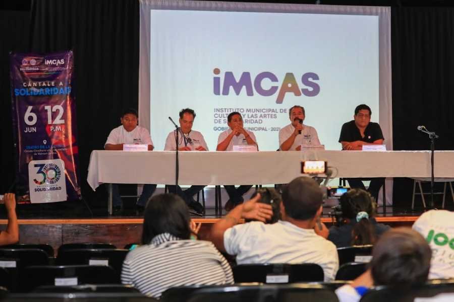 Emocionante final de Cantale al Municipio Celebrando Solidaridad 1