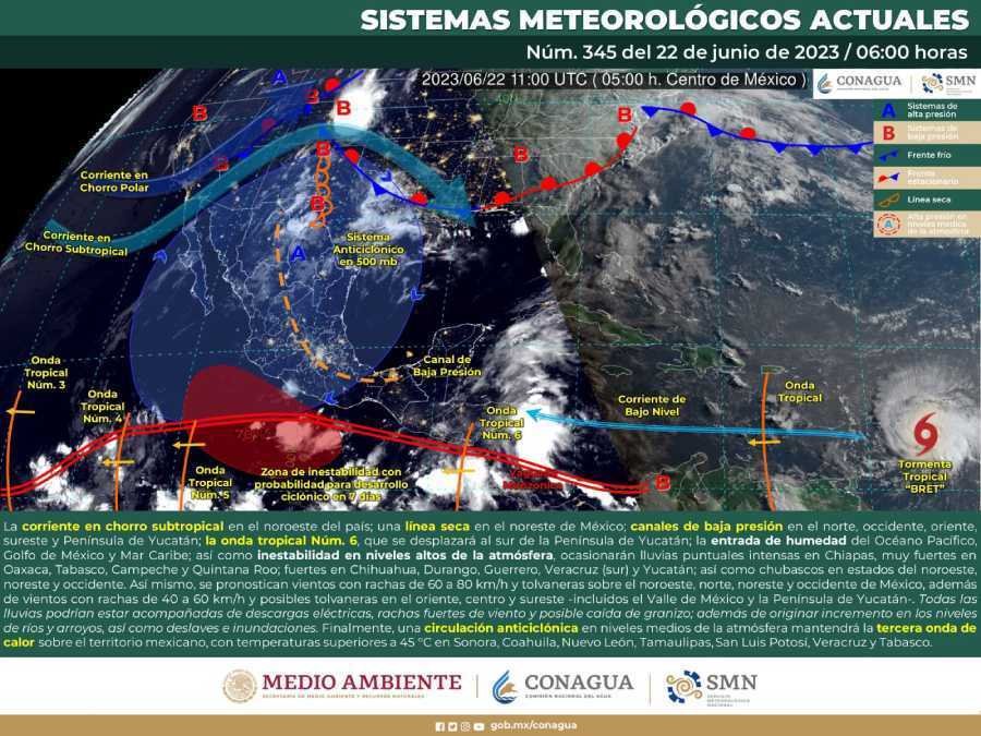 Esperada lluvia llega a Quintana Roo, aliviando la sequía 1 Esperada lluvia llega a Quintana Roo aliviando la sequia 1
