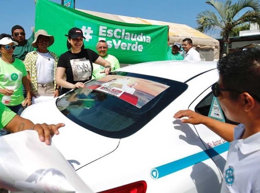 Estefania Mercado impulsa una intensa campana en Playa del Carmen para promover a Claudia Sheinbaum 1