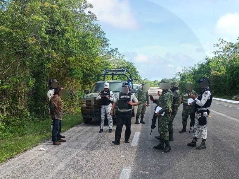 FGR asume control del sospechoso de agredir a trabajadores del Tren Maya en Felipe Carrillo Puerto 1