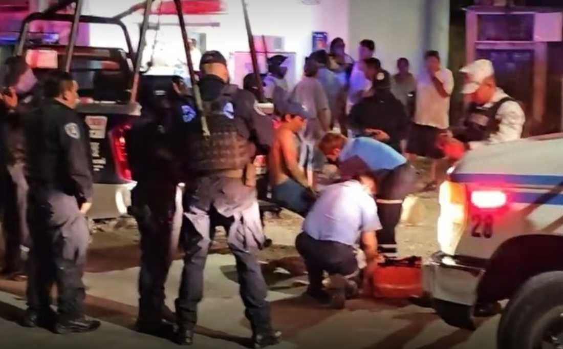 Hombre baleado en Cozumel rechaza ser hospitalizado