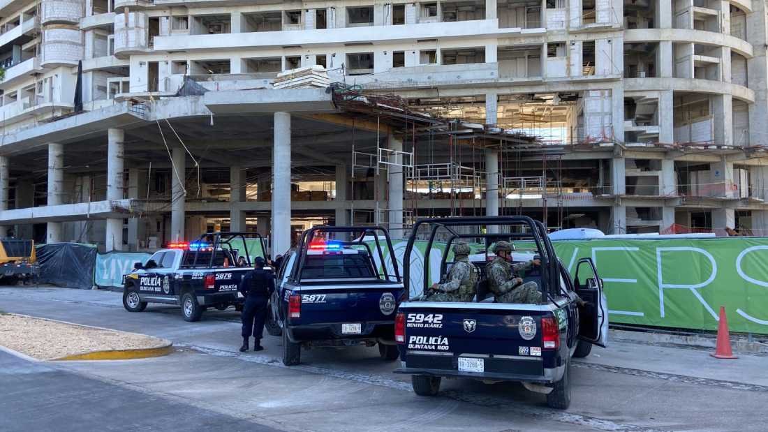 Homicidio en obra de Cancún; capturado sospechoso del crimen
