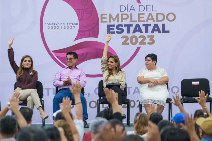 Mara Lezama honra a los dedicados servidores públicos en su aniversario laboral 1 Mara Lezama honra a los dedicados servidores publicos en su aniversario laboral 1