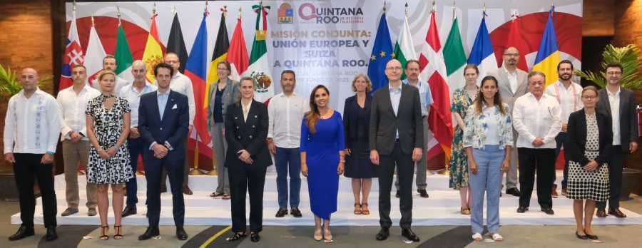 Quintana Roo muestra a la Union Europea y Suiza su vision de futuro 2