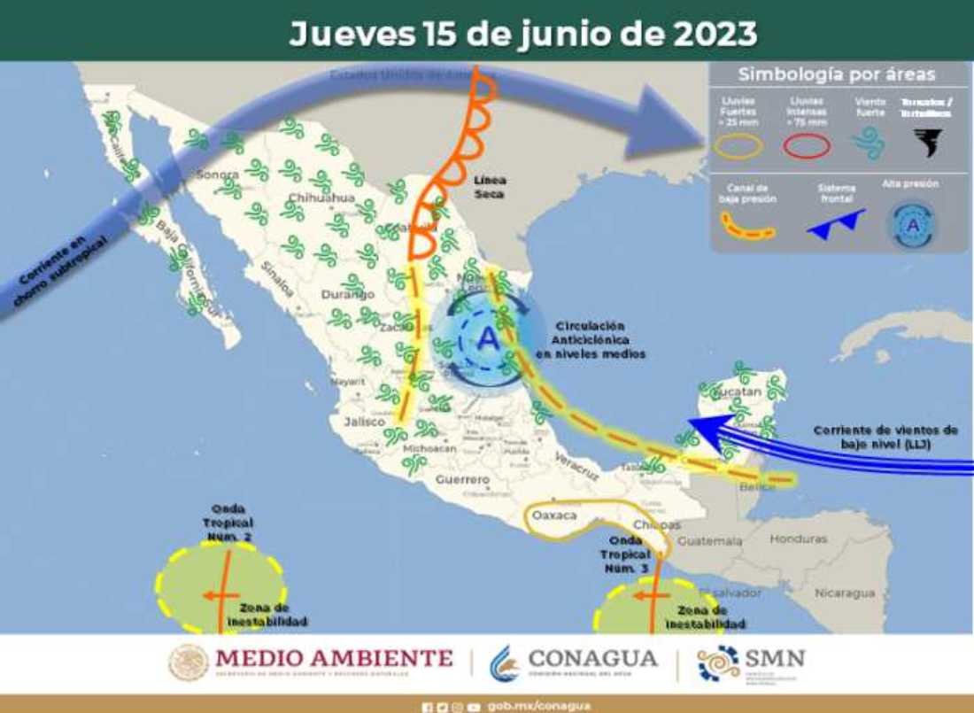 Se espera un clima caluroso en Quintana Roo