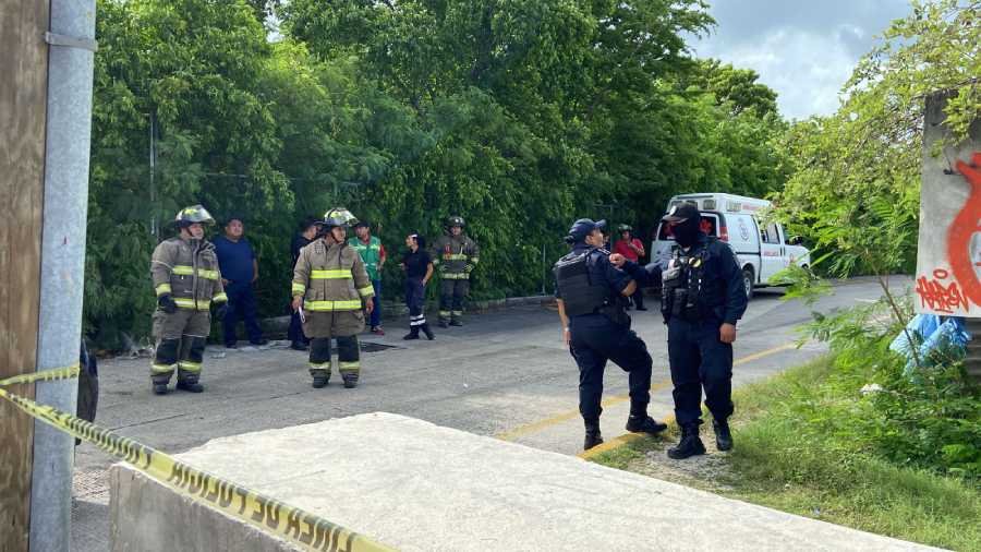 Tragico incidente en supermercado de Cancun hombre pierde la vida por electrocucion 1