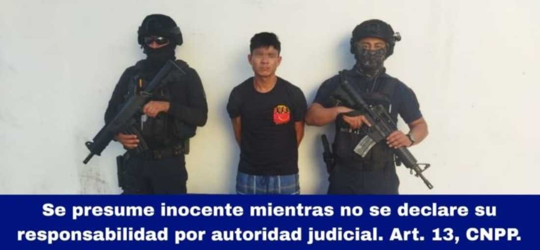 Arrestan a individuo con estupefacientes en Playa del Carmen