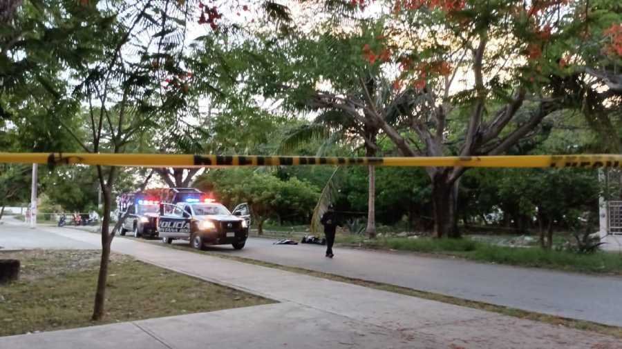 Descubren un cuerpo ensacado en el fraccionamiento Barrio Maya de Cancun 1