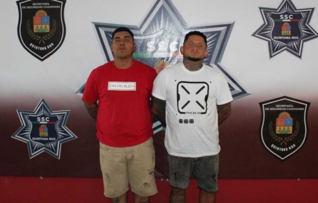 Detenidos 2 Individuos por Robo de Vehículos y Delitos Graves en Cancún
