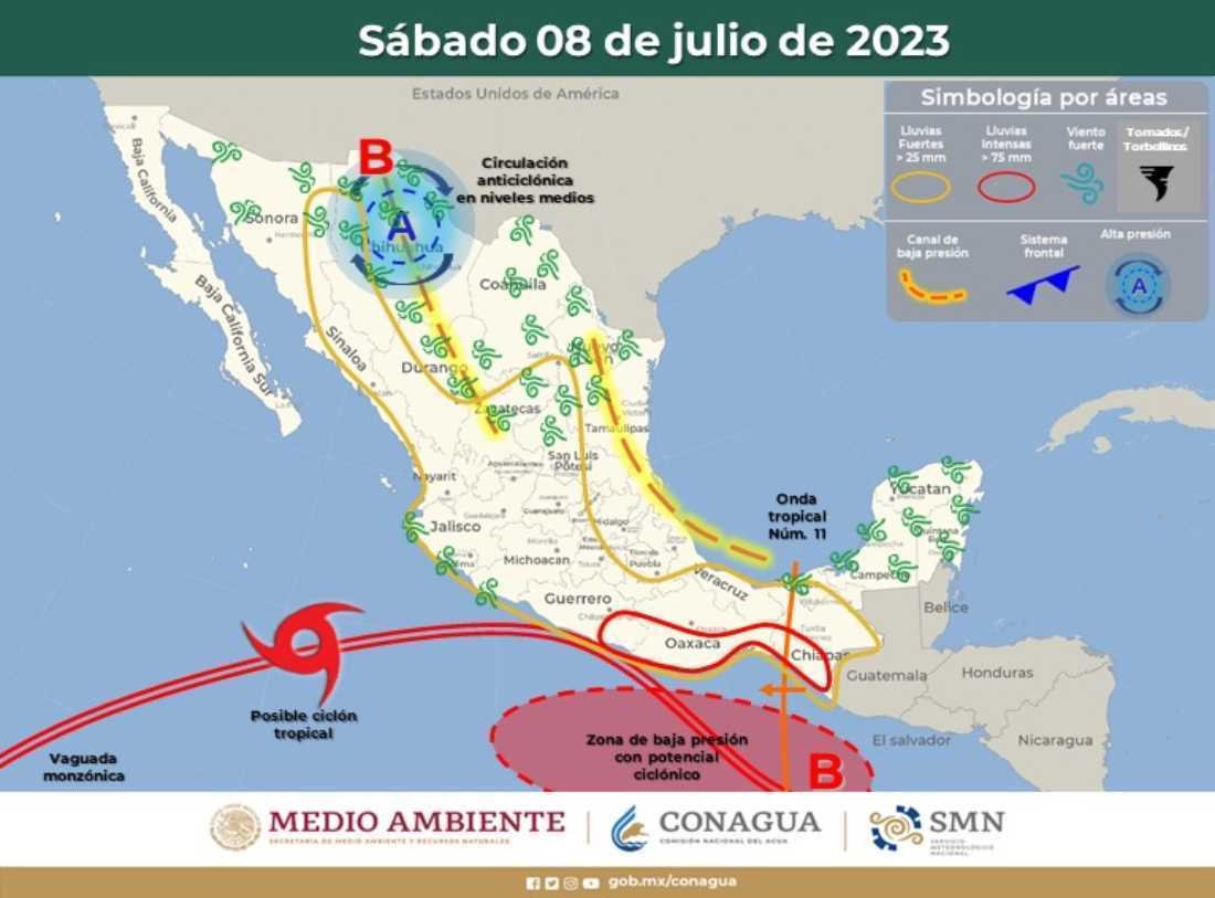 Escasez de lluvias en Quintana Roo: pronóstico meteorológico