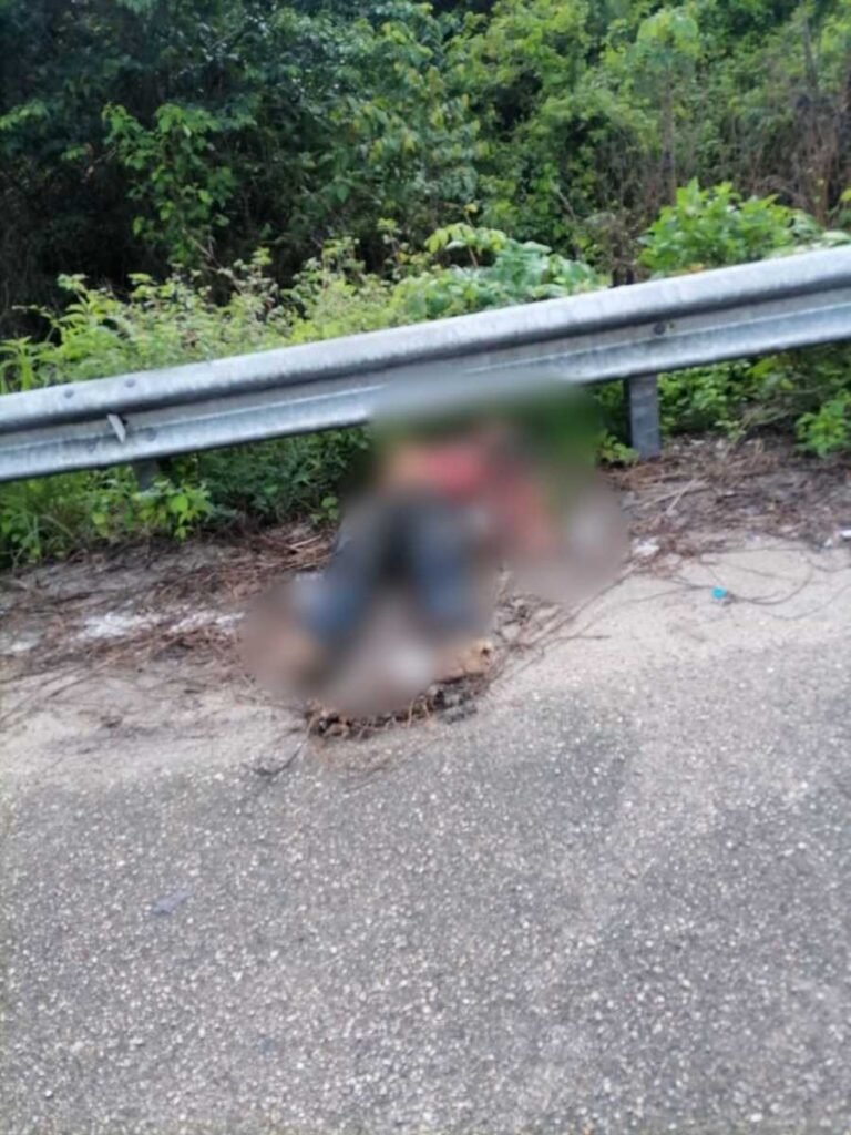 Hallan cuerpo sin vida de soldado ejecutado en ruta hacia Bacalar 1