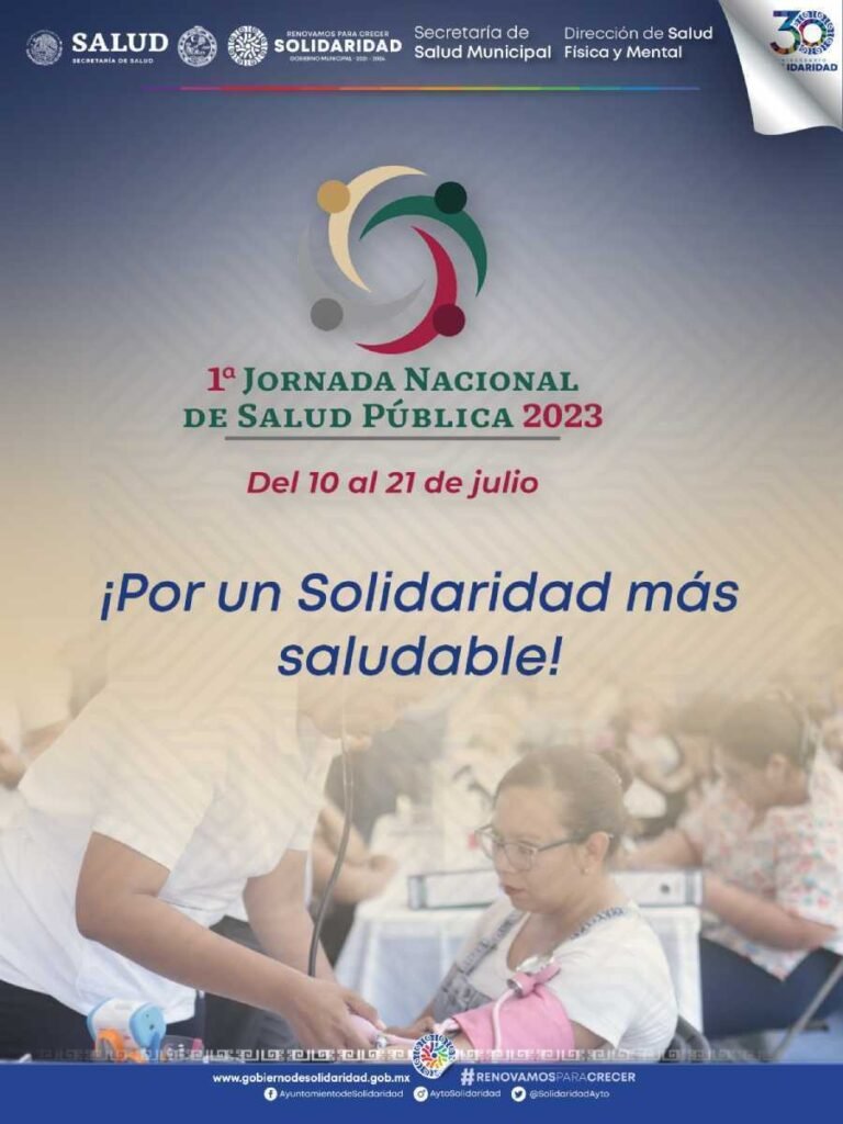 Jornada Nacional de Salud en Solidaridad: Un Acercamiento Integral para Promover el Bienestar 2 Jornada Nacional de Salud en Solidaridad Un Acercamiento Integral para Promover el Bienestar 2
