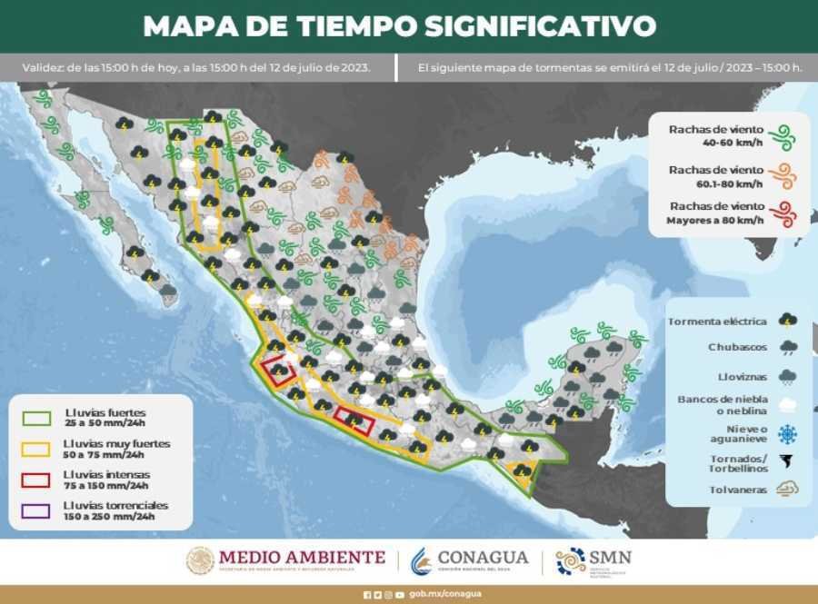 Pronostico del clima en Quintana Roo Chubascos intermitentes se esperan 1