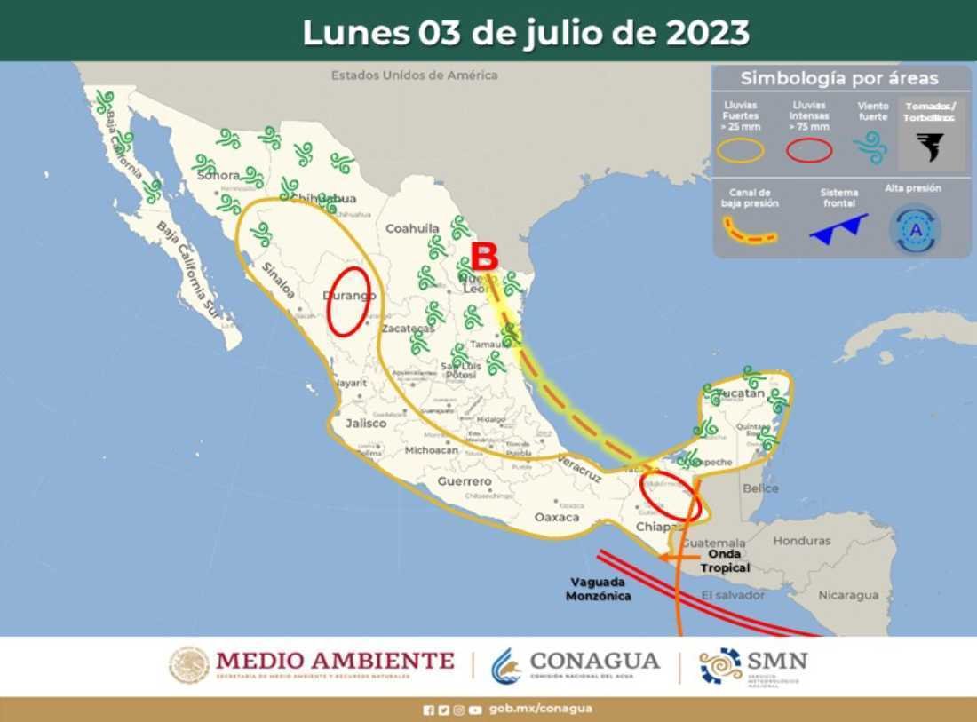 Pronóstico del tiempo: Las lluvias alivian el calor en Quintana Roo
