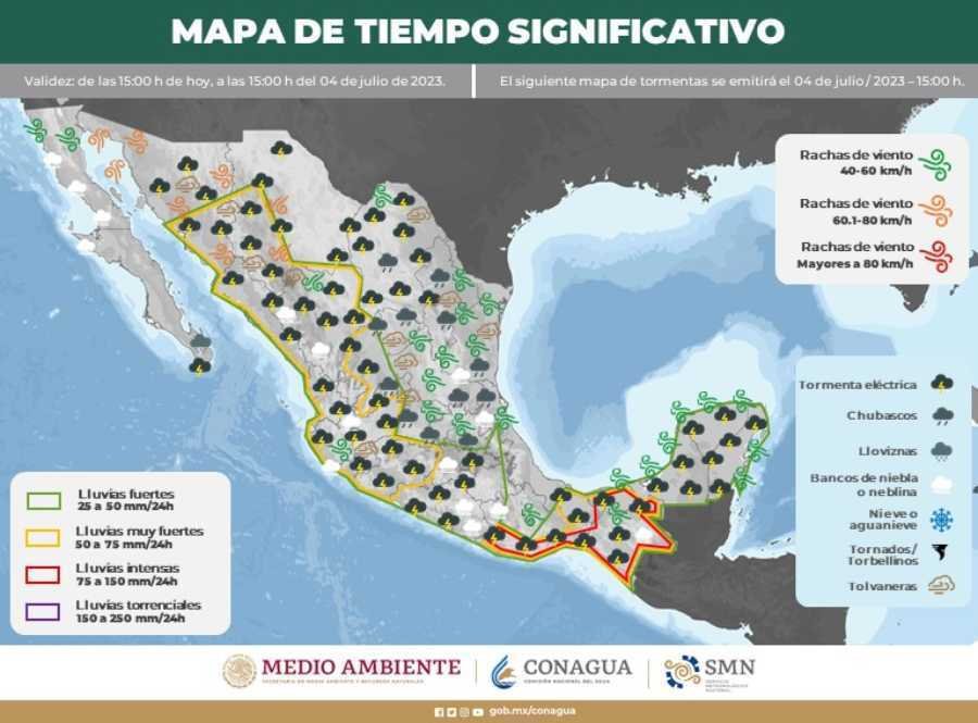 Se anuncia la llegada de la Onda Tropical No.10 1 Se anuncia la llegada de la Onda Tropical No.10 1