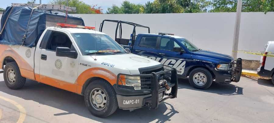 Trabajador de la construccion sufre graves quemaduras tras caer sobre cables de alta tension en Playa del Carmen 1