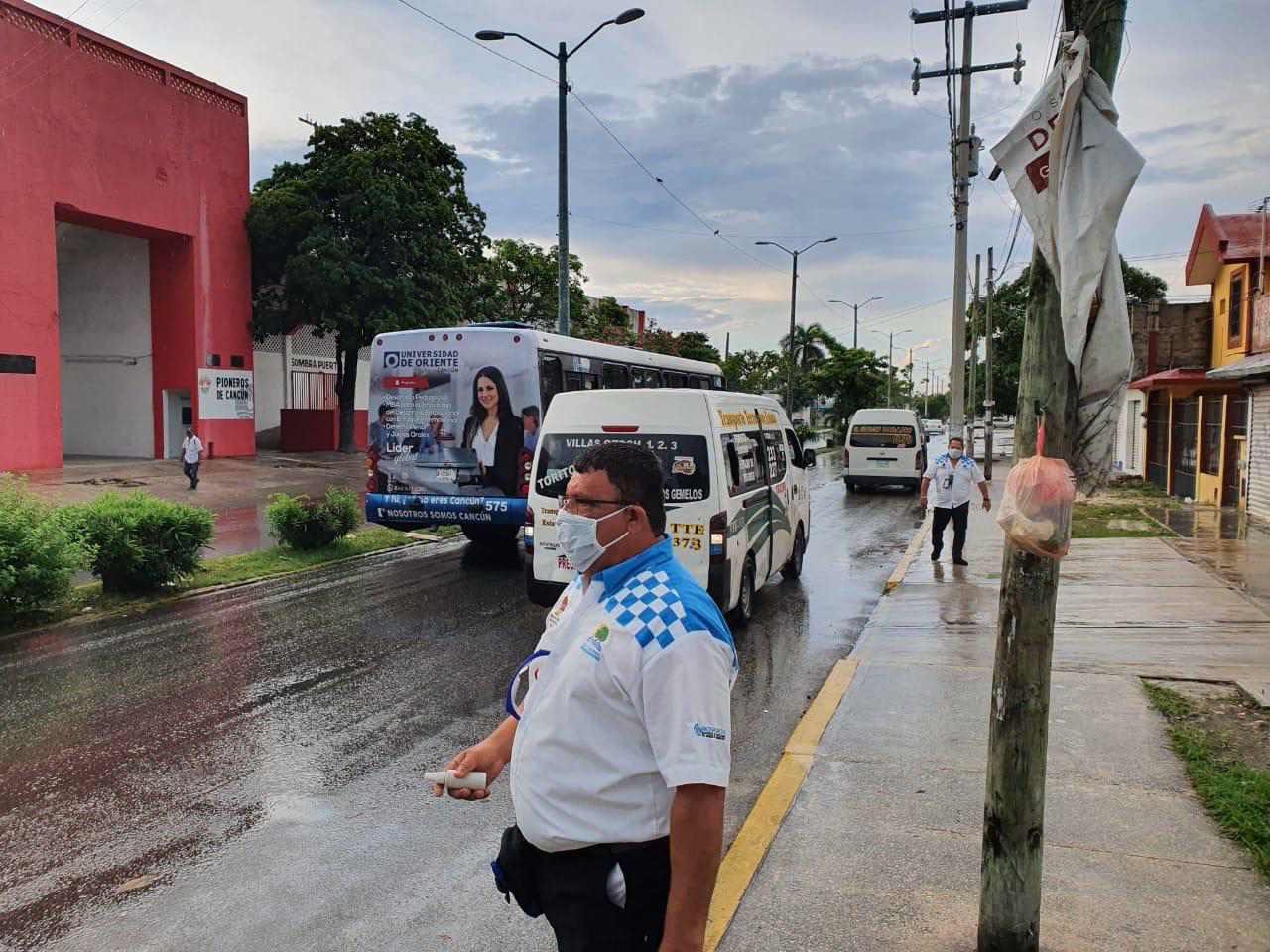 Escasez de recursos en Imoveqroo Cancún para supervisar el transporte público