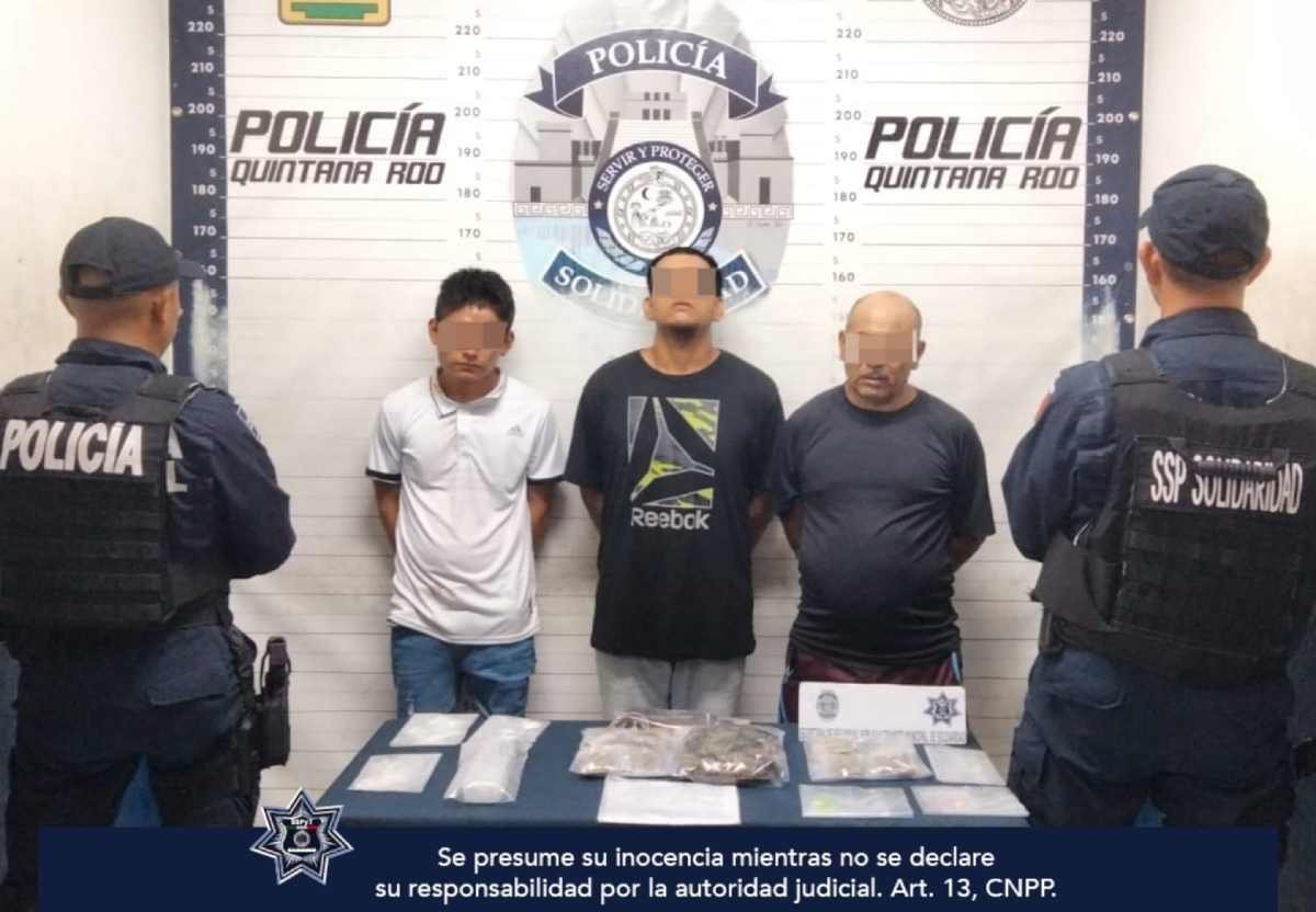 Éxito Policial en Playa del Carmen: Detenciones y Confiscaciones en Acciones Operativas