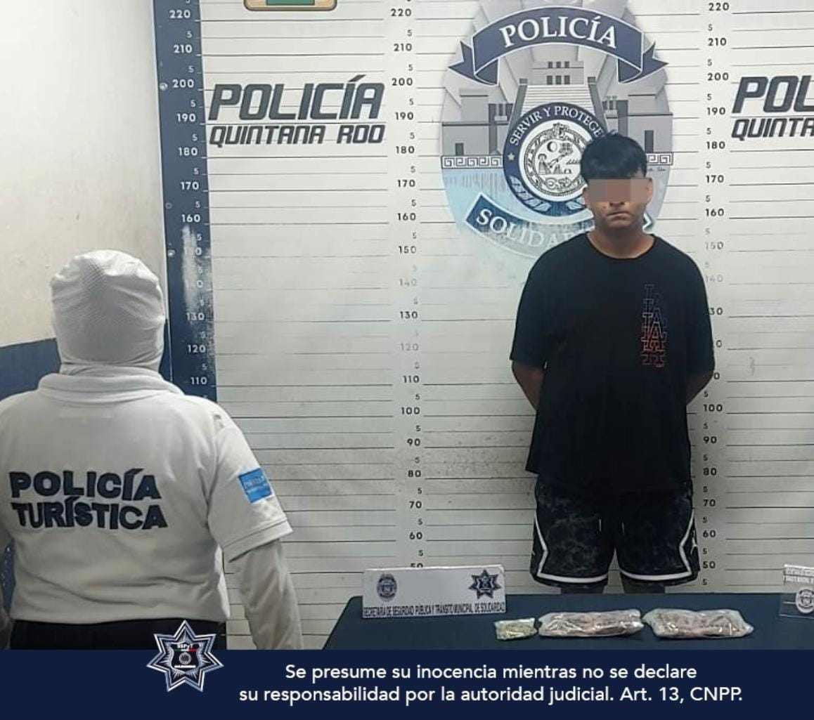 Exitosa Operación en Solidaridad: Captura de Sospechosos y Decomiso de Drogas