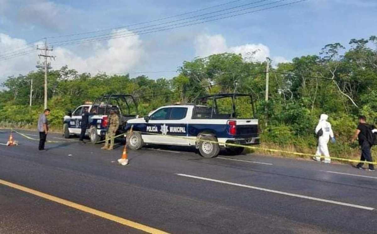 Macabro Hallazgo en la Carretera Playa-Tulum: Cuerpo Maniatado y Ejecutado
