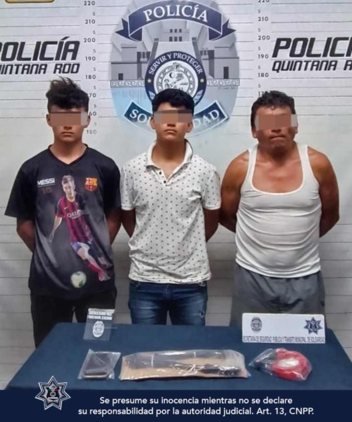 Rápida Acción Policial en Solidaridad: Tres Detenidos y Asalto a Motocicleta Frustrado