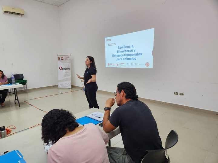 Capacitación sobre Refugios Temporales para Animales en Caso de Desastre