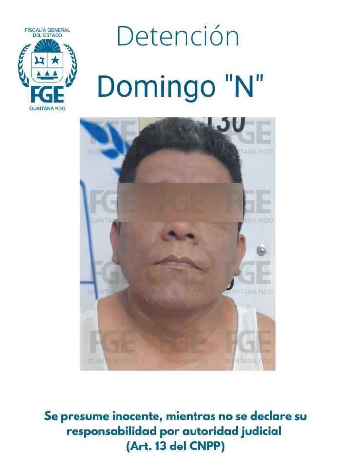 Capturado Agresor Sexual de Joven en Cancún