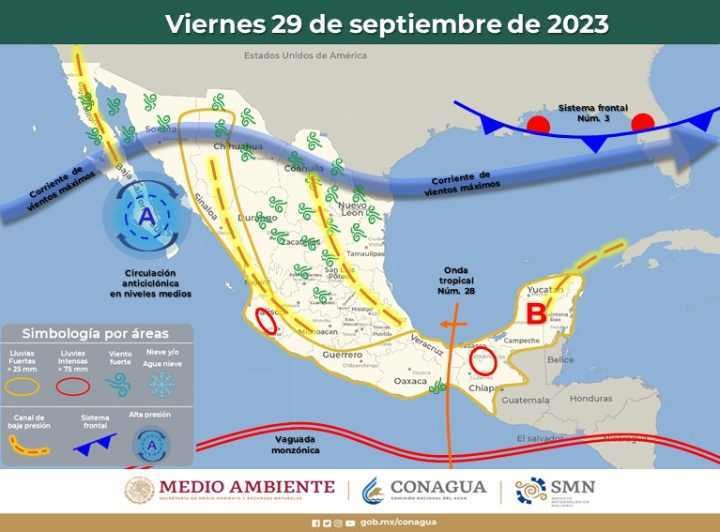 Clima en Quintana Roo: Lluvias Fuertes y Cambios Meteorológicos