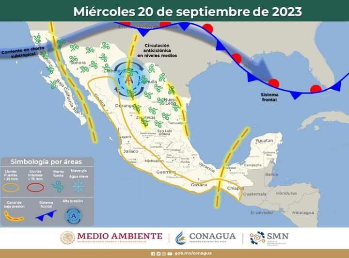 Clima en Quintana Roo: Precipitaciones Previstas
