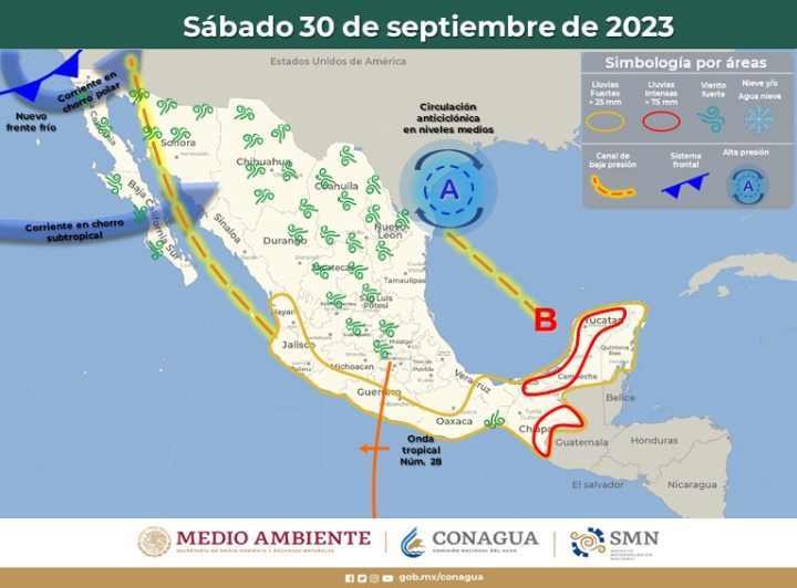 Clima en Quintana Roo: Pronóstico y Alerta por Lluvias Fuertes
