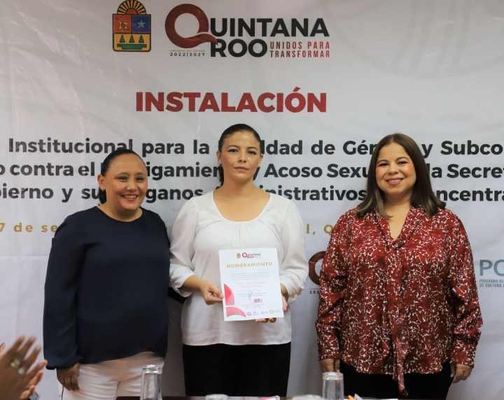 Cristina Torres lidera lucha contra hostigamiento y acoso