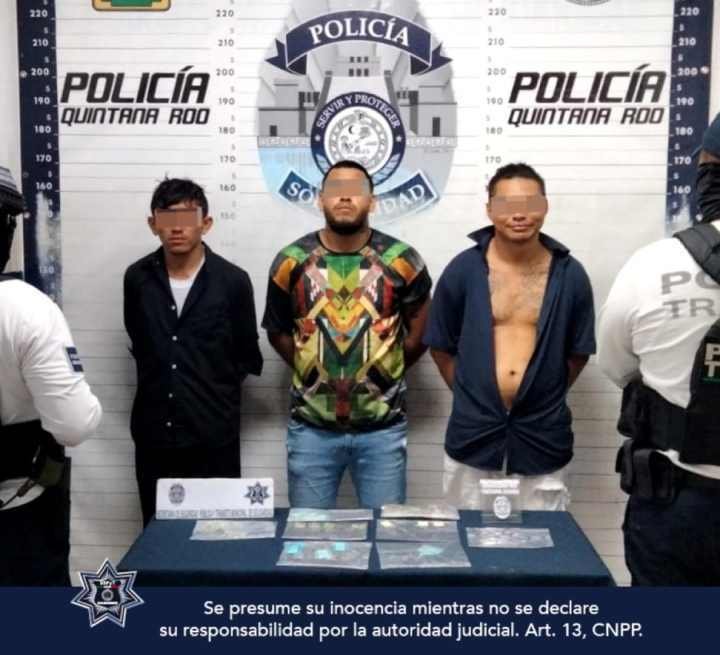 Operativo Policial en Solidaridad Detiene a 6 Individuos por Posesión de Drogas