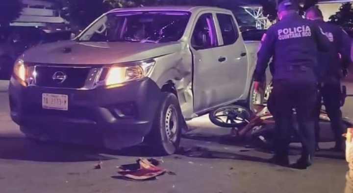 Tragedia en el Centro de Cozumel: Muerte de Motociclista en Colisión Fatal