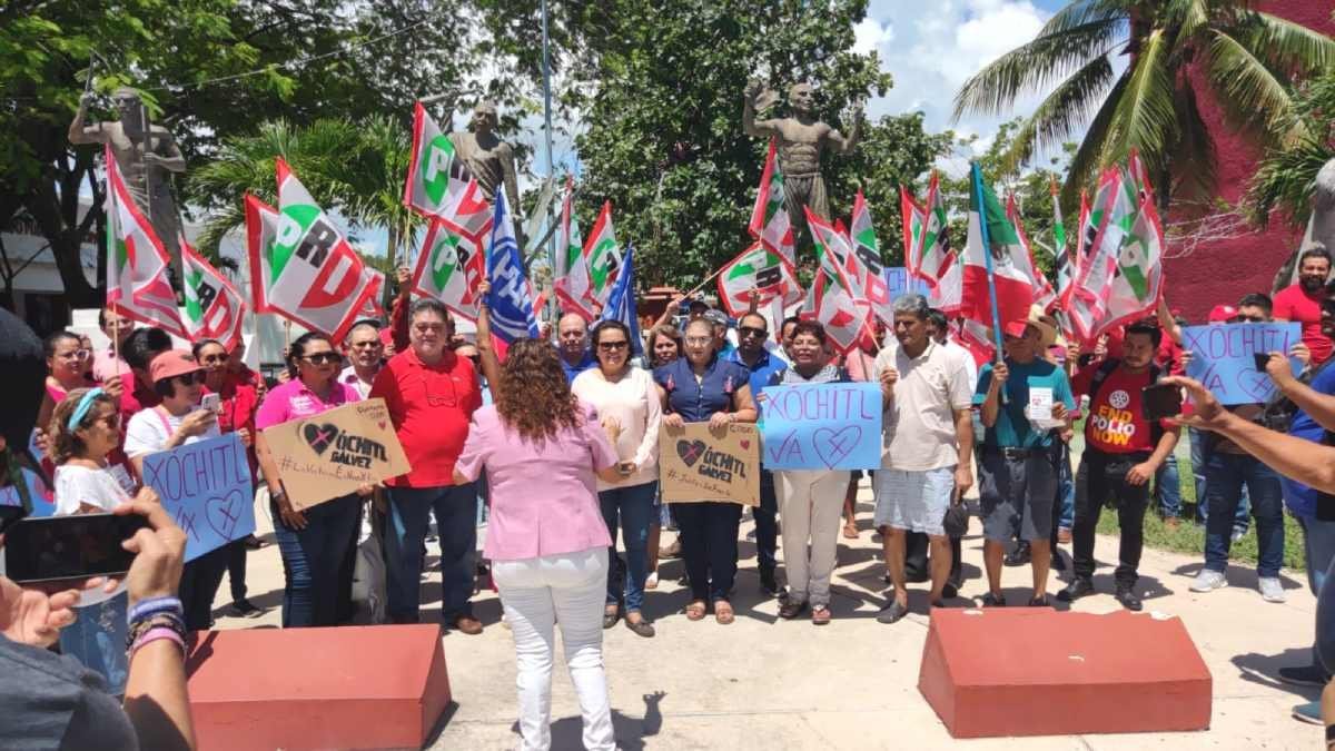 Unión en Chetumal en Apoyo a Xóchitl Gálvez