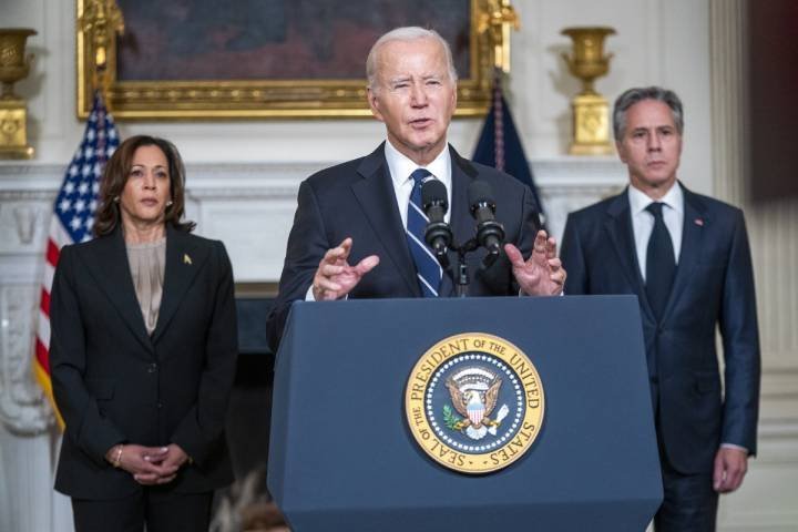 Biden Promete Apoyo Inquebrantable a Israel ante Ataque de Hamás