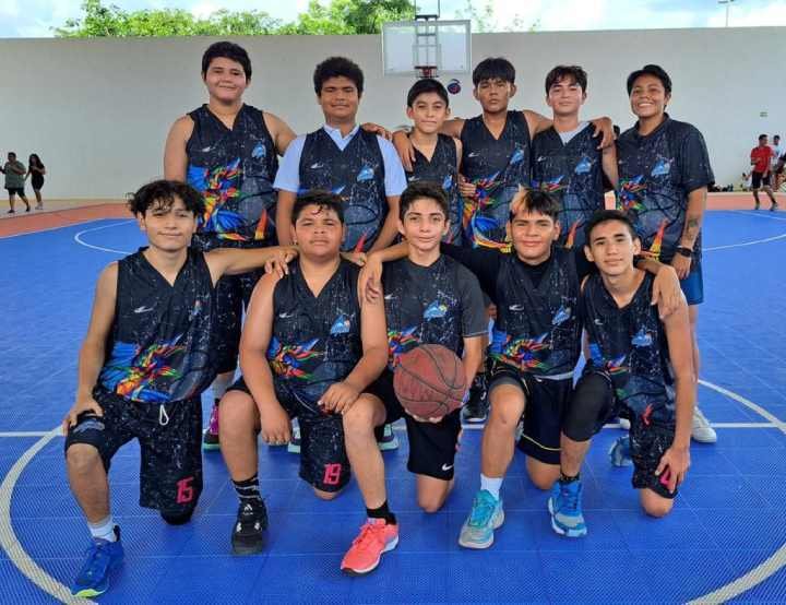 Brillante Torneo de Eliminatoria Estatal de Básquetbol en Puerto Aventuras