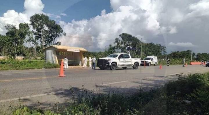 Descubren cuerpo ensacado con mensaje de narcotráfico en la comunidad San Amalia de Felipe Carrillo Puerto