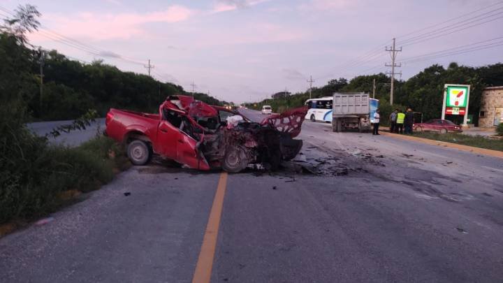 Fatal Colisión en la Carretera Tulum-Playa del Carmen