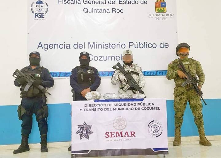 Incautan Sustancias Ilegales en Centro de Envíos de Cozumel