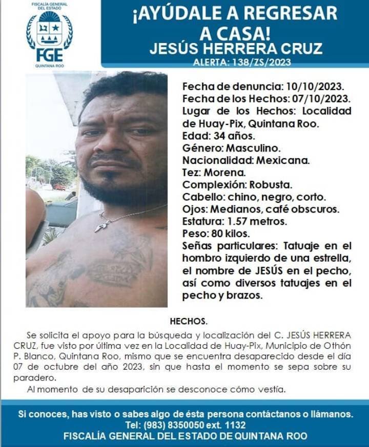 Misteriosa Desaparición Sacude el Sur de Quintana Roo