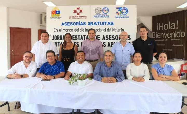 Notarios de Playa del Carmen Extienden su Mano Amiga en Jornada de Asesoramiento Estatal