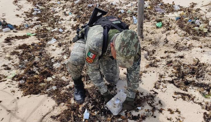 Aparece Otro Cargamento de Drogas en Cozumel